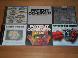 KLEINES LOT MIT 7 CDs VON PATENT OCHSNER - TOPP!