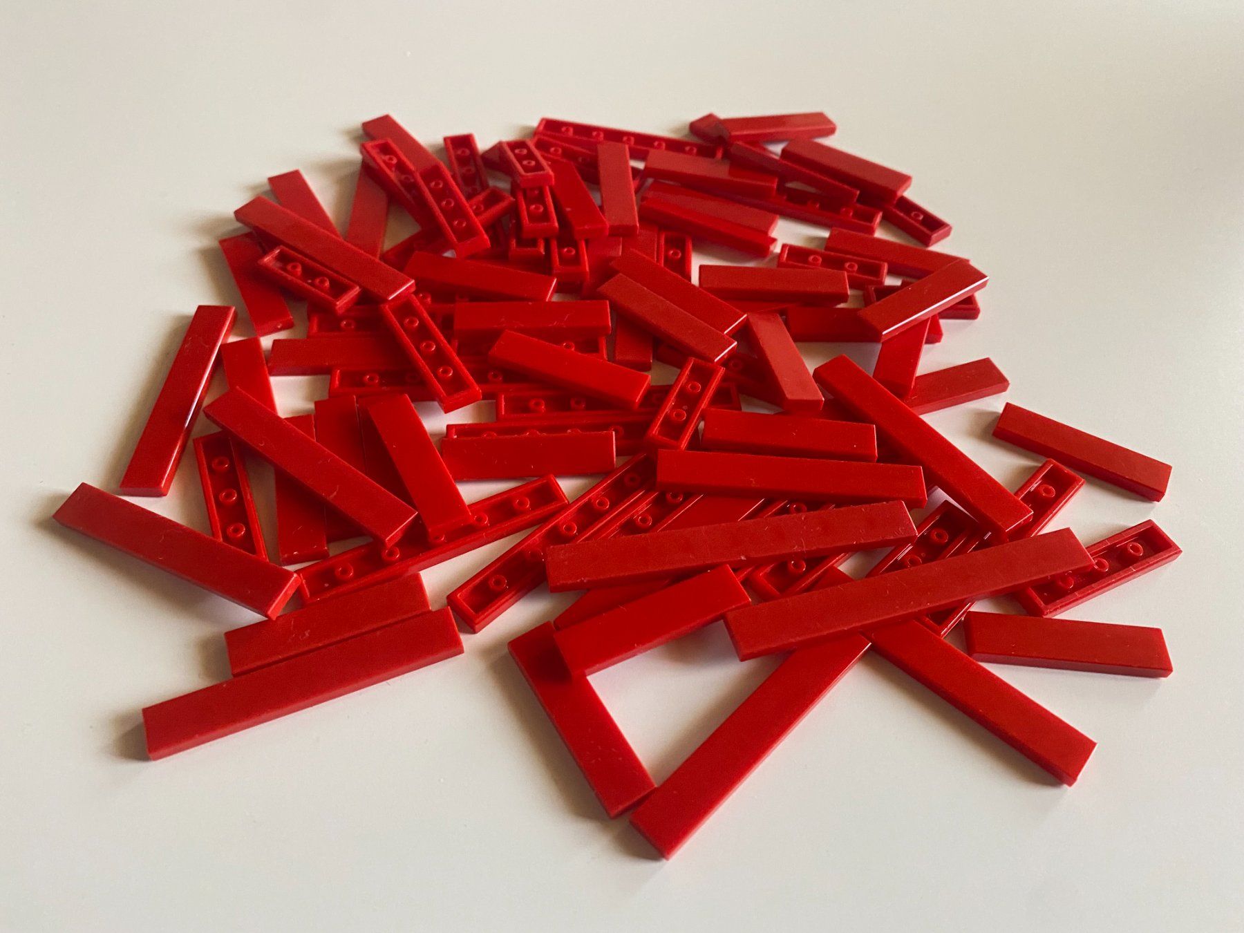 Lego Giocattoli: LEGO - 90 - GLATTE - ROTE - PLÄTTLI – Usato da Gelterkinden venduto da ajdt4