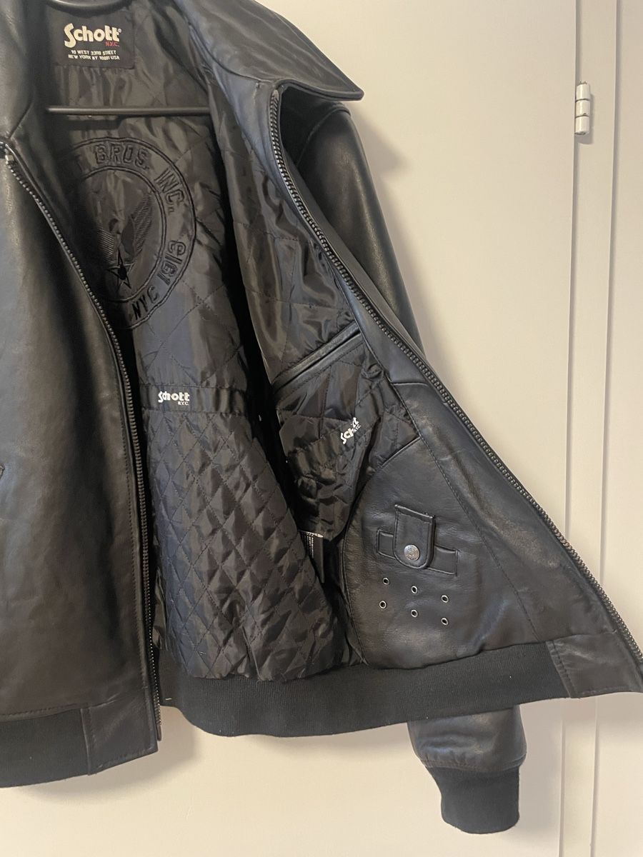 Schott Vestes: Lederjacke Schott – D'occasion à Tamins par Riiber 3