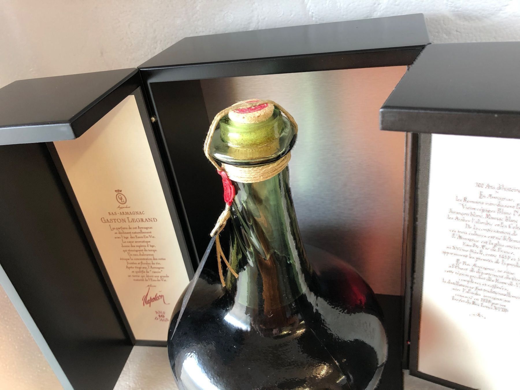 Spirituosen: 2 Lt. Bas Armagnac Napoleon 10 Jahre Baron G. Legrand 40%... – Neu und originalverpackt aus Wöschnau von Vinsale 9