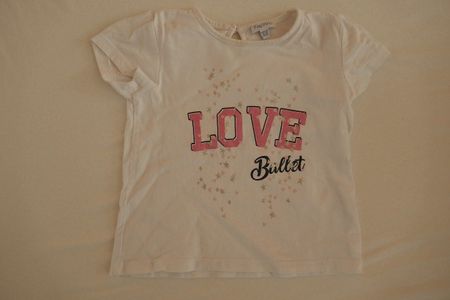 Schmuckes T-Shirt Love Ballett, Gr. 92