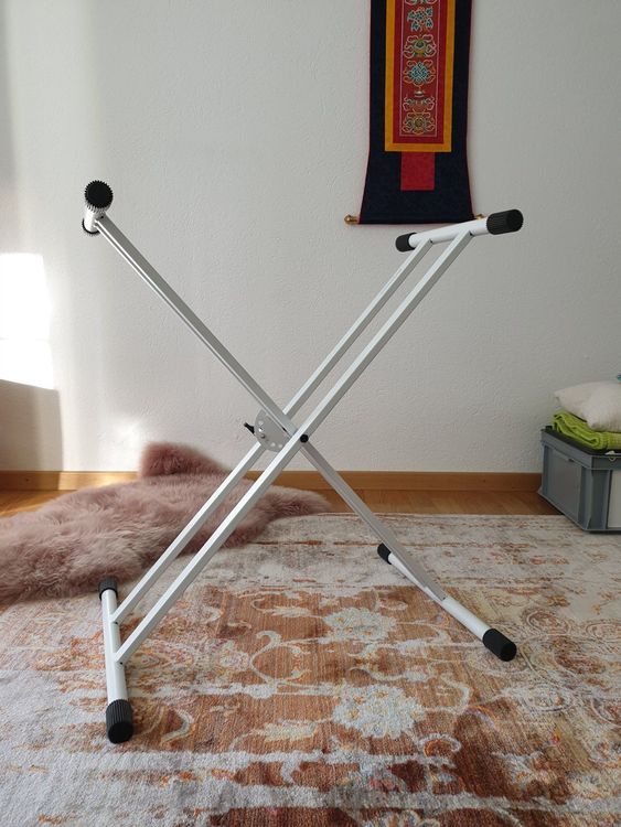 THOMANN Millenium Keyboardständer / weiss Kaufen auf Ricardo
