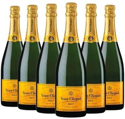 VEUVE CLICQUOT BRUT CHAMPAGNE 0.37.5cl 6 FLASCHEN | Kaufen Auf Ricardo