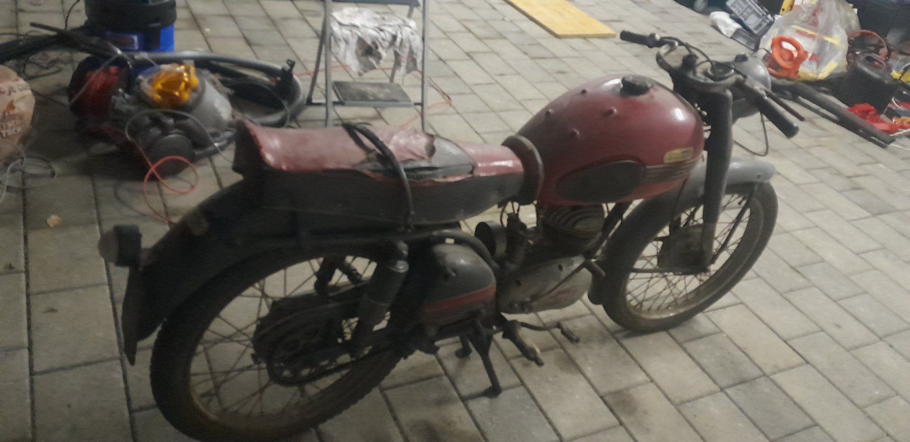 Strasse: Moto Parilla 150 1955 – Gebraucht aus Courgenay von  6