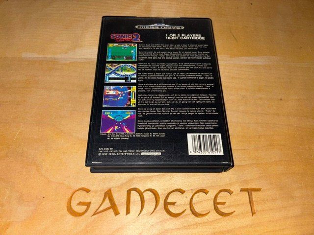 Sega Giochi: Sonic 2 The Hedgehog Sega Mega Drive – Usato da Steinach venduto da Gamecet 2