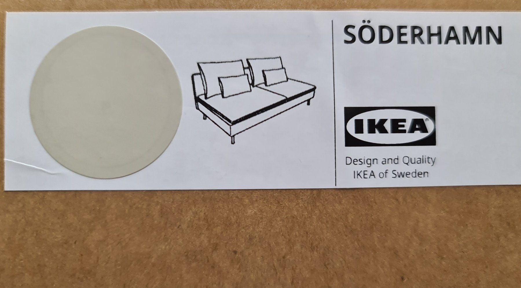 Ikea Divani: * NEUES *  IKEA SÖDERHAMN 3er-Sofa – Nuovo e nell'imballaggio originale da Luzern venduto da monyet 3