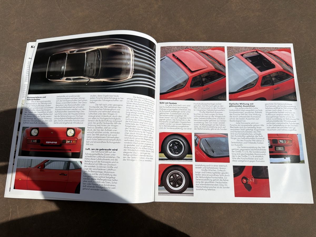 Porsche Dokumente: Prospekt: Porsche 944 – Gebraucht aus Wolfwil von Rolex1 3
