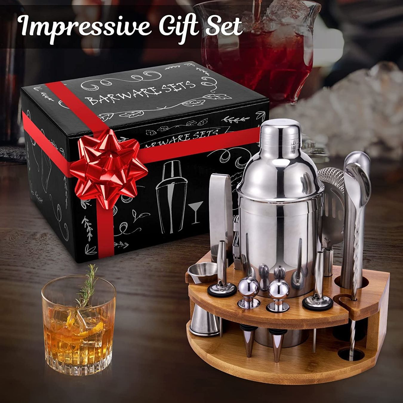 Elettrodomestici da cucina: Cocktail Set 750ml Mit StäNder Rostfrei – Nuovo (secondo la descrizione) da Thun venduto da keller001 9