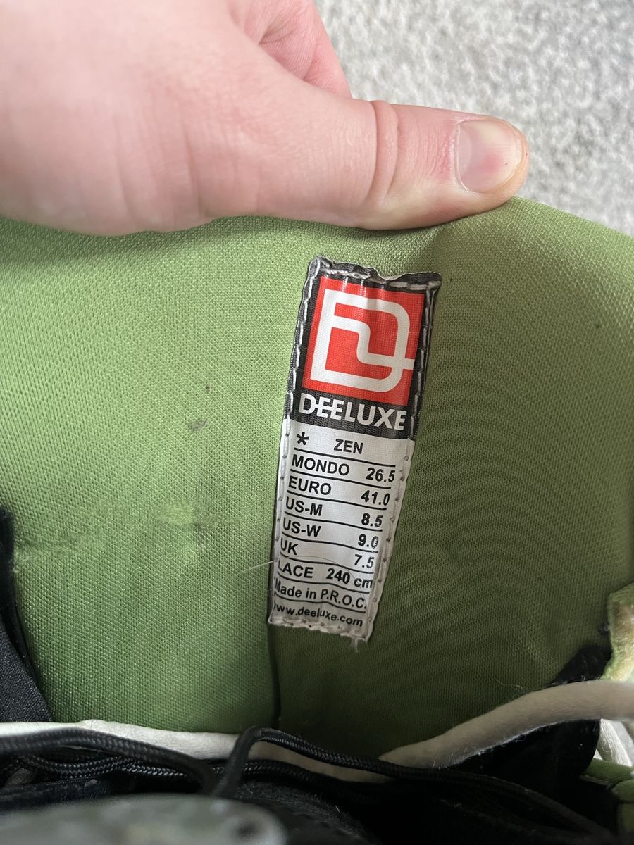 Scarpe da uomo: Deeluxe Snowboard Boots Gr. 41 – Usato da Winterthur venduto da she_6vd5 1