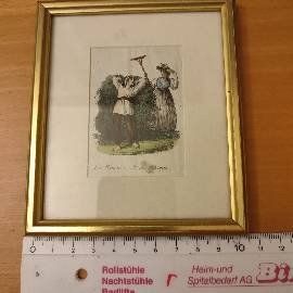 Foto & Immagini: 2 Kleine Bilder im Goldrahmen – Usato da Dietikon venduto da nala_66 2