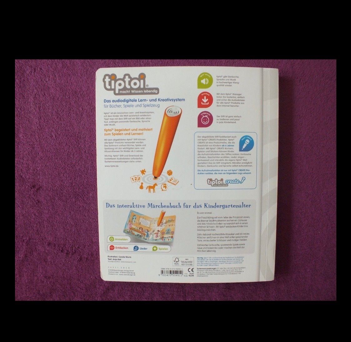 Tiptoi Spiele: tiptoi – Meine schönsten Märchen – Gebraucht aus Rottenschwil von gle81 8