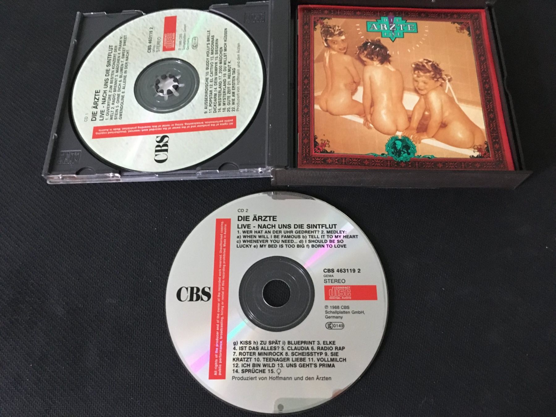 CD: Die Ärtzte - Live -CD- 2cd – Usato da St.Gallen venduto da MedienJoe 1