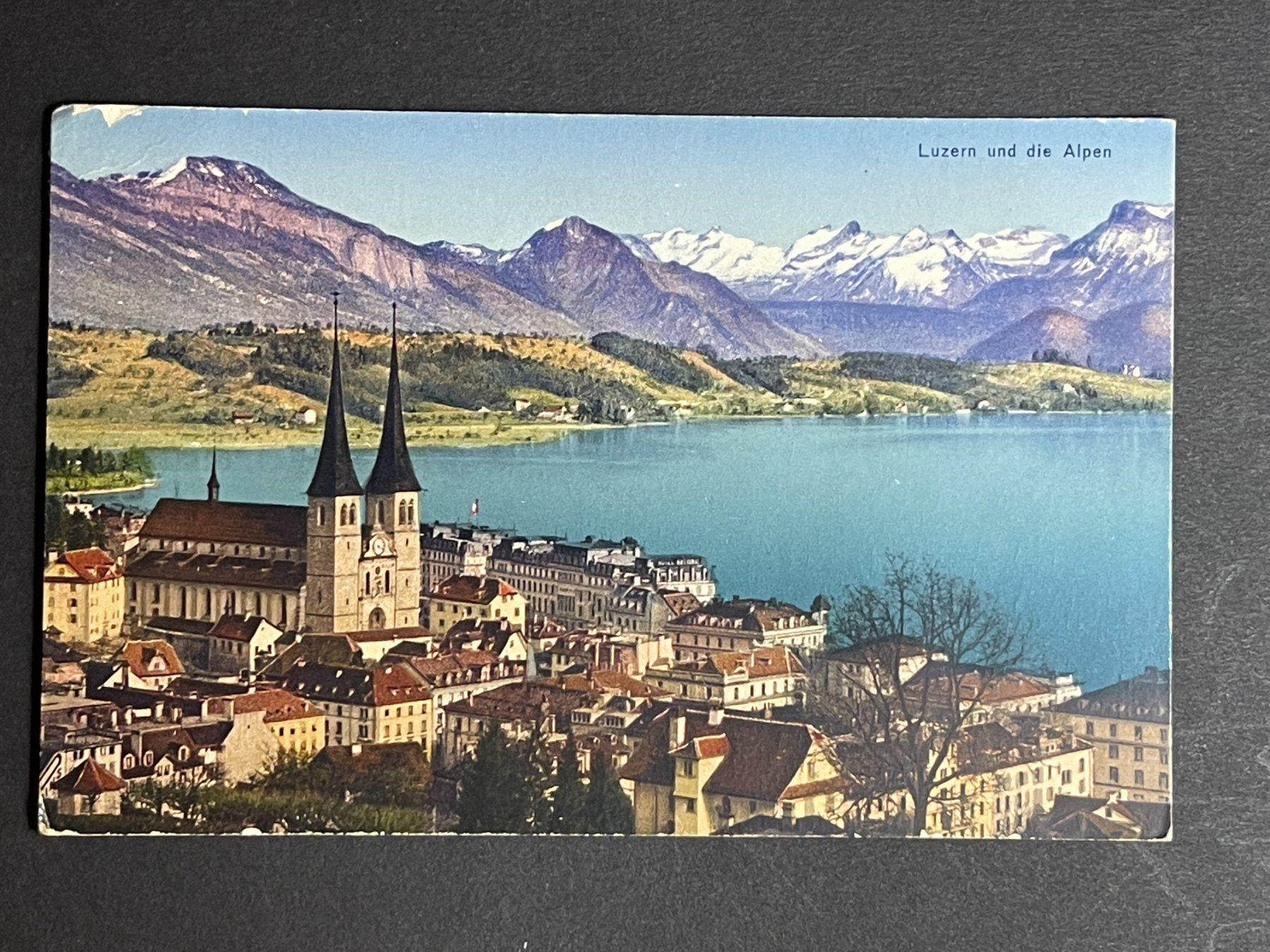 Cartes postales: Luzern und die Alpen – D'occasion à Steg VS par _vinci_