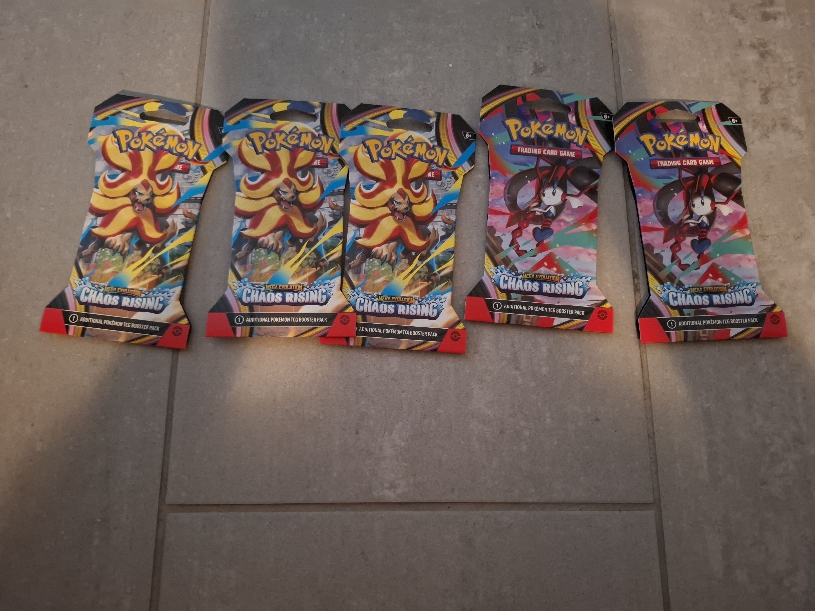 Pokémon Carte collezionabili: Pokemon Chaos Rising Booster Packs – Nuovo e nell'imballaggio originale da Hohentannen venduto da MagmaCollectibles