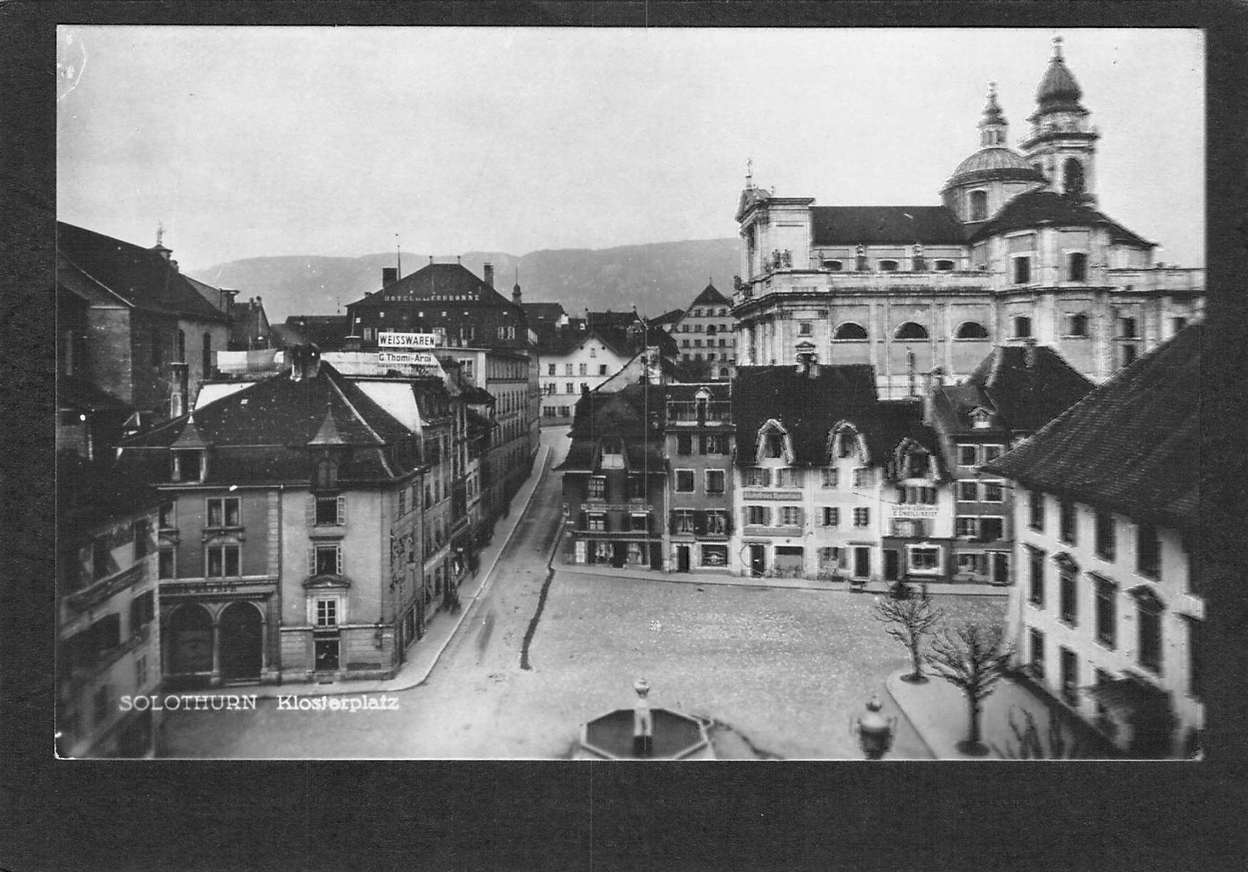 Cartes postales: AK. Solothurn , Klosterplatz – D'occasion à Reichenburg par Pipo-67