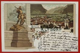 Gruss aus Altdorf 1898
