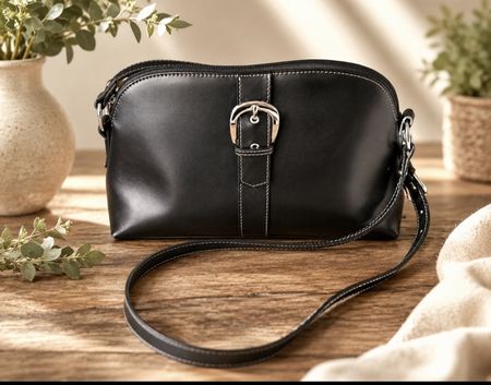 Sac bandoulière marron bandouillère