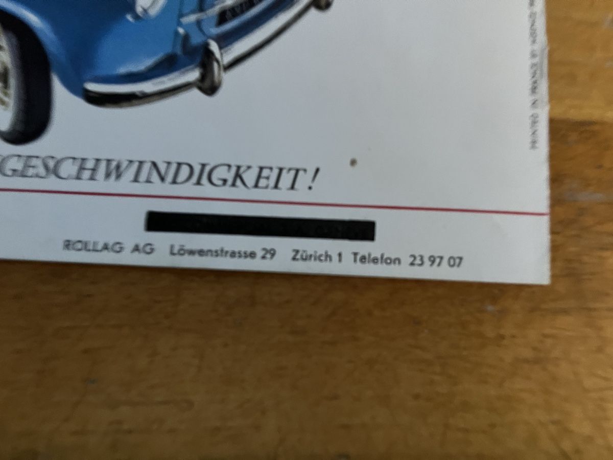Piaggio Documents: Vespa Piaggio 400 Prospekt – Neuf (Voir description) à Thun par Cpia 6
