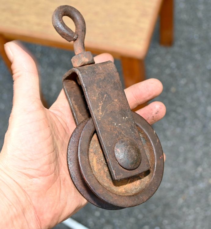 Kletterrolle 32 KN - Luftfahrt-Aluminium Seitenplattenrolle Für Bergsteigen