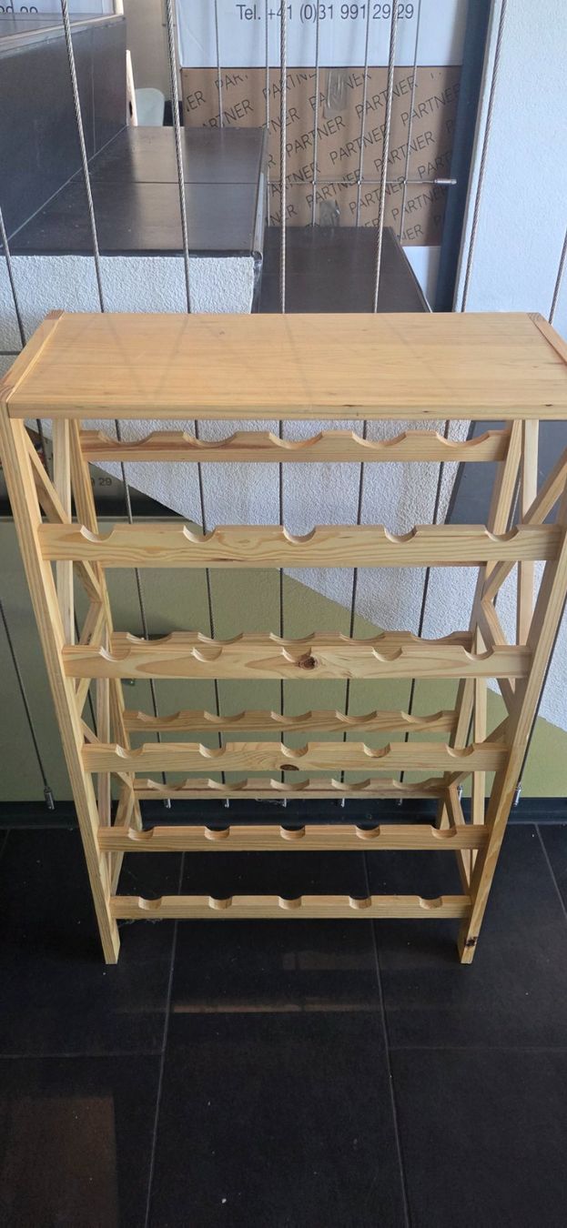 Étagères: Weinregal Flaschenregal Holz – D'occasion à Bremgarten b. Bern par Marge7979 1