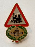 1 Pin IG Dampfbahn Basel 10 Jahre