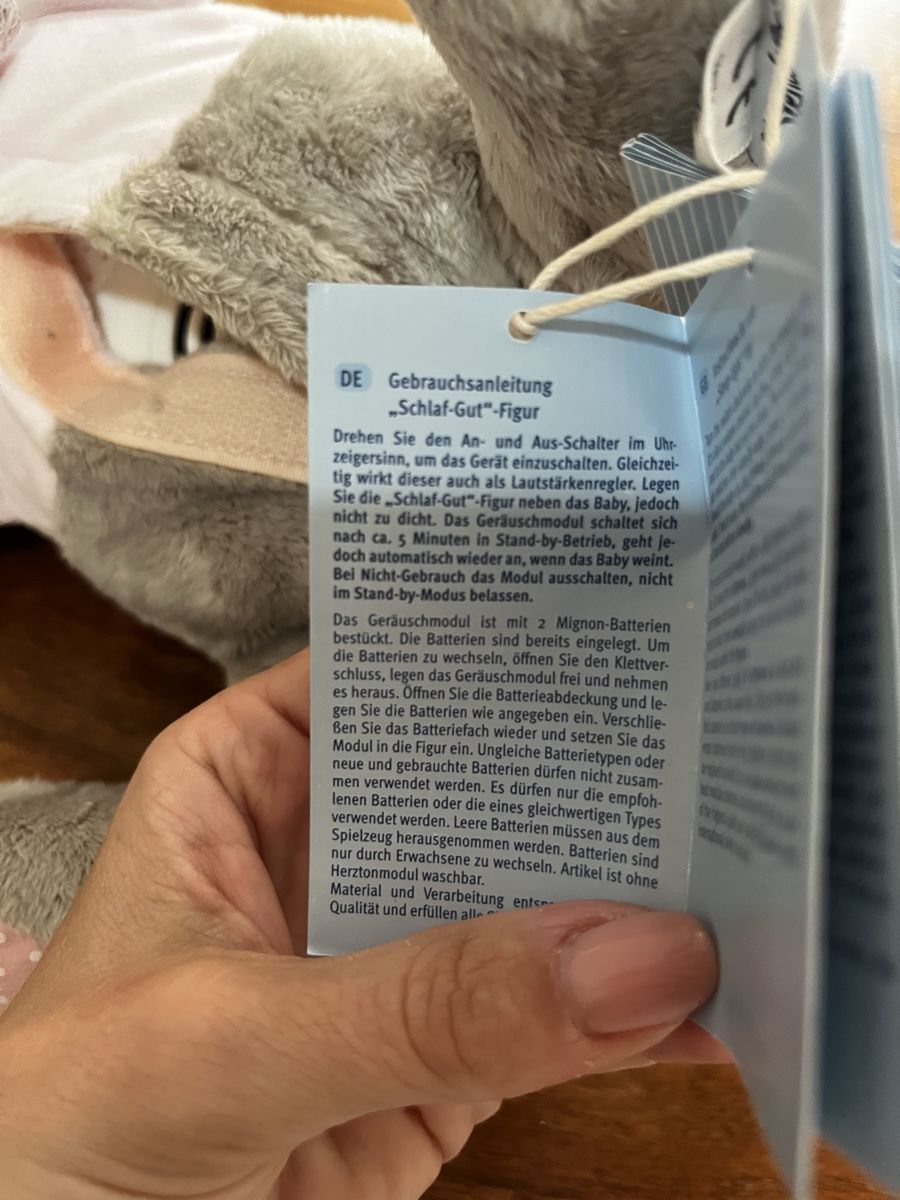 Sterntaler Giocattoli: Sterntaler Schlaf-Gut Maus mit Soundmodul – Nuovo e nell'imballaggio originale da Horgen venduto da adrigas 5