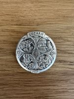 Original Lozärner Silber Fasnachtsplakette 2026