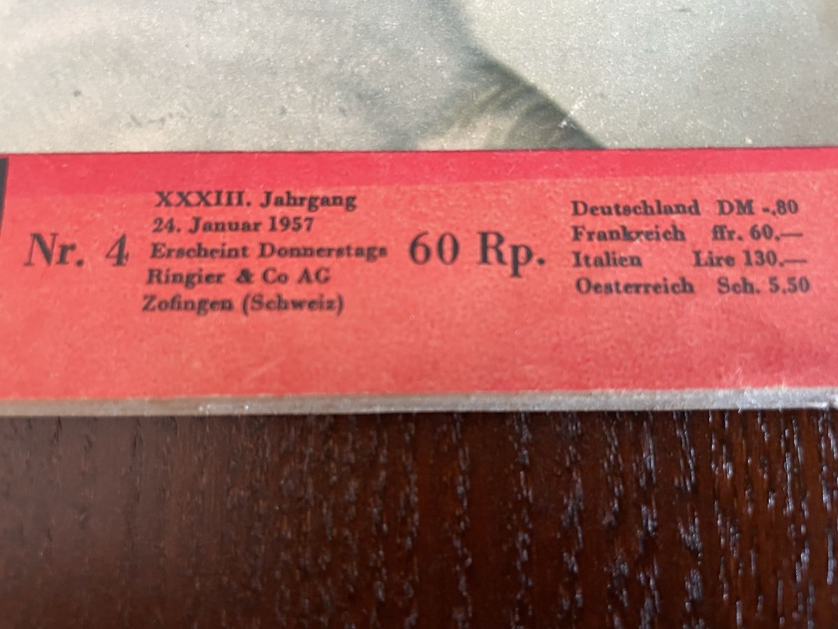 Zeitschriften & Magazine: Sie&Er 1957, Grace Kelly  – Gebraucht aus Oftringen von Jradioman 4