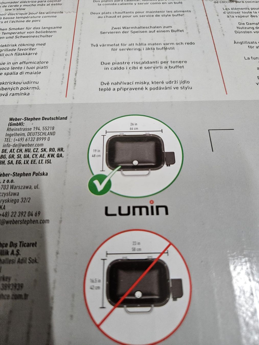Weber Altro per la casa: Weber Kit di espansione Lumin – Nuovo e nell'imballaggio originale da Viganello venduto da Alpha1997 2