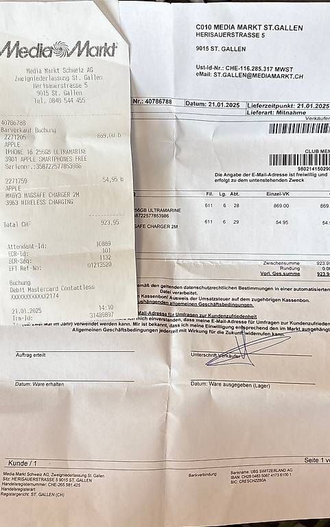 Handys / Smartphones: Iphone 16 / 250GB – Gebraucht aus Stein AR von Pips69 4