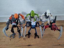 Lego Bionicle Light und Shadow Matoran 100% komplett