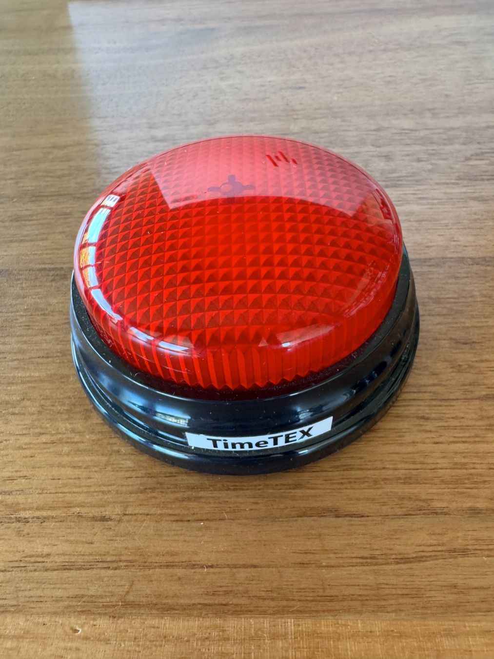 Giocattoli: Buzzer TimeTEX / Learning Resources Signalgeber rot – Usato da Zürich venduto da muxamsonntag