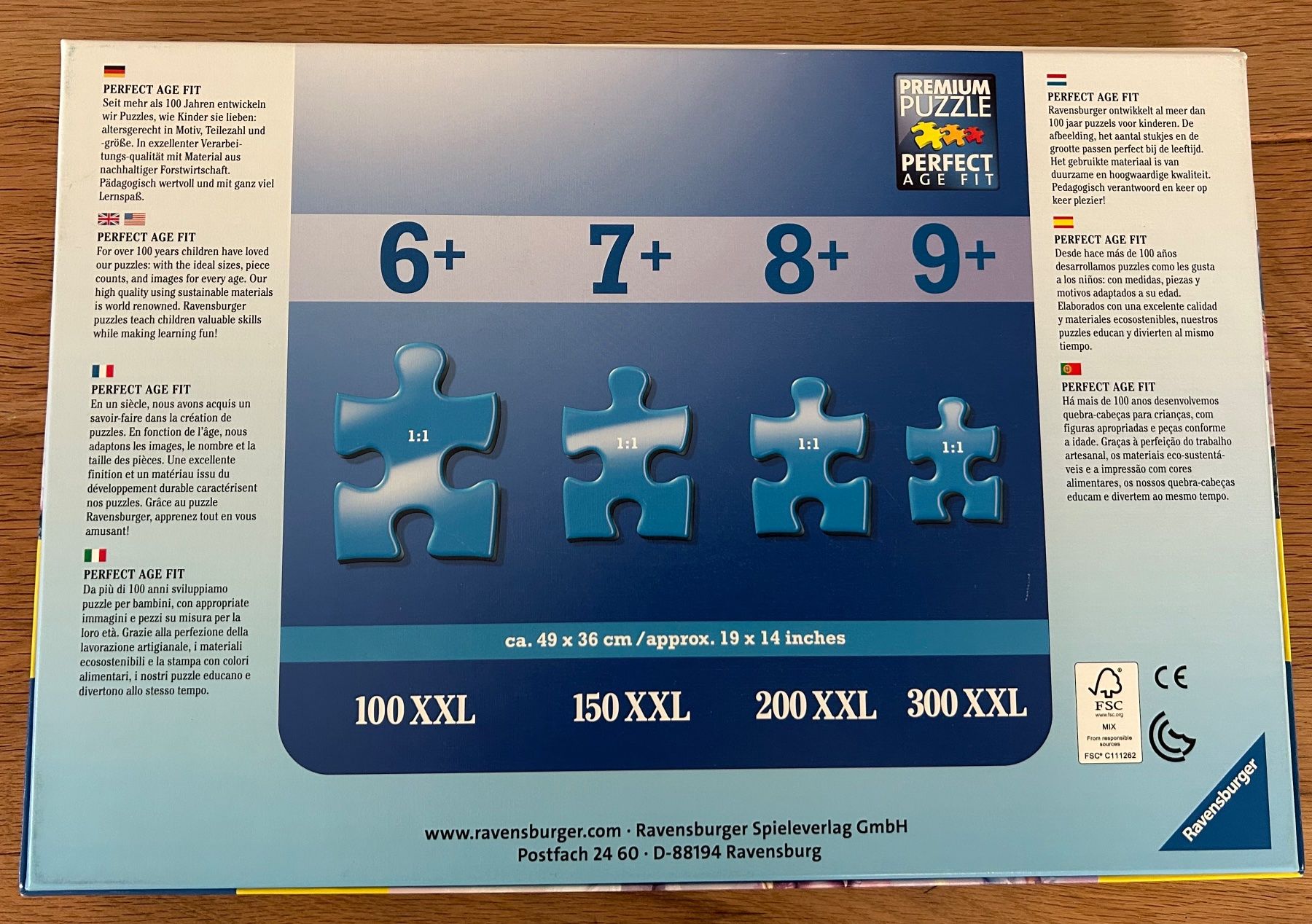 Ravensburger Puzzle: Ravensburger Puzzle XXL 300 Teile – Usato da Winkel venduto da SavK 2