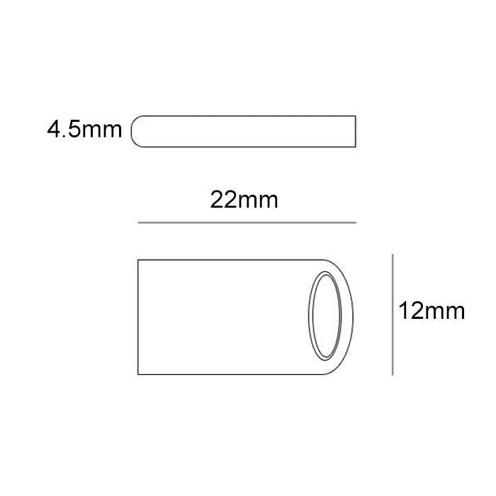 Chiavette USB: Zsuit 64GB USB 2.0 Mini Metallring Form USB Flash Disk – Nuovo e nell'imballaggio originale da Aesch BL venduto da Tante-Emma-Laden_BL 3
