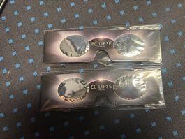 Sonnenfinsternis Brillen 2er Pack neu originalverpackt