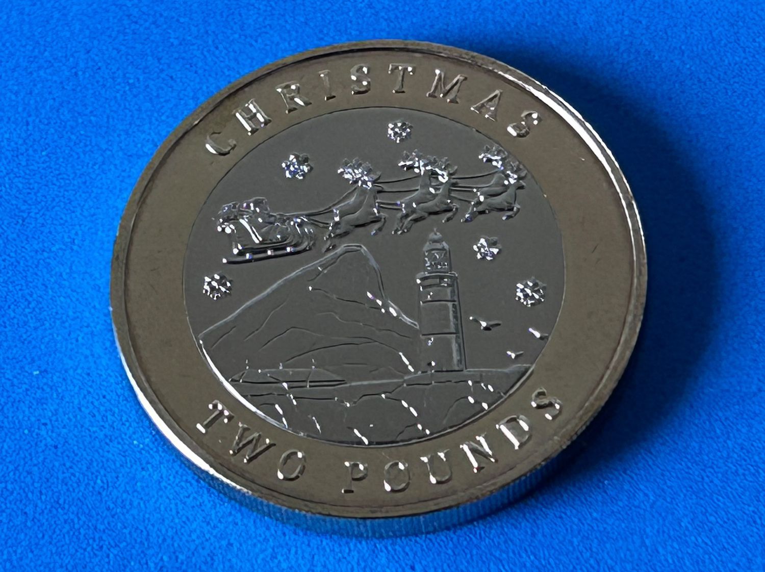 Tutti le monete: Gibraltar - 2 Pounds - Christmas 2024 UNC – Nuovo (secondo la descrizione) da Corcelles NE venduto da AJKader