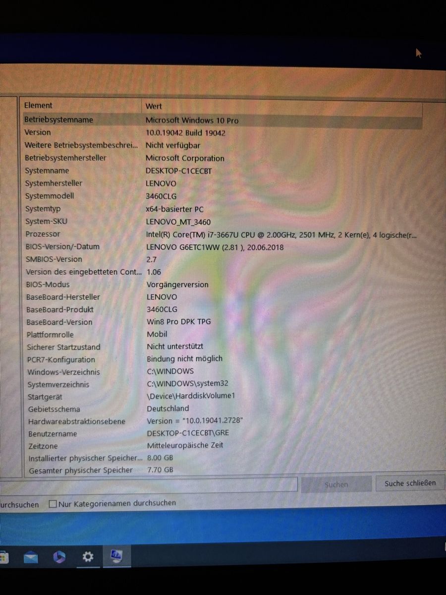 Lenovo Notebook: Lenovo ThinkPad Carbon X1, 3460 CLG – Usato da Langnau am Albis venduto da CollectingCoRe 2