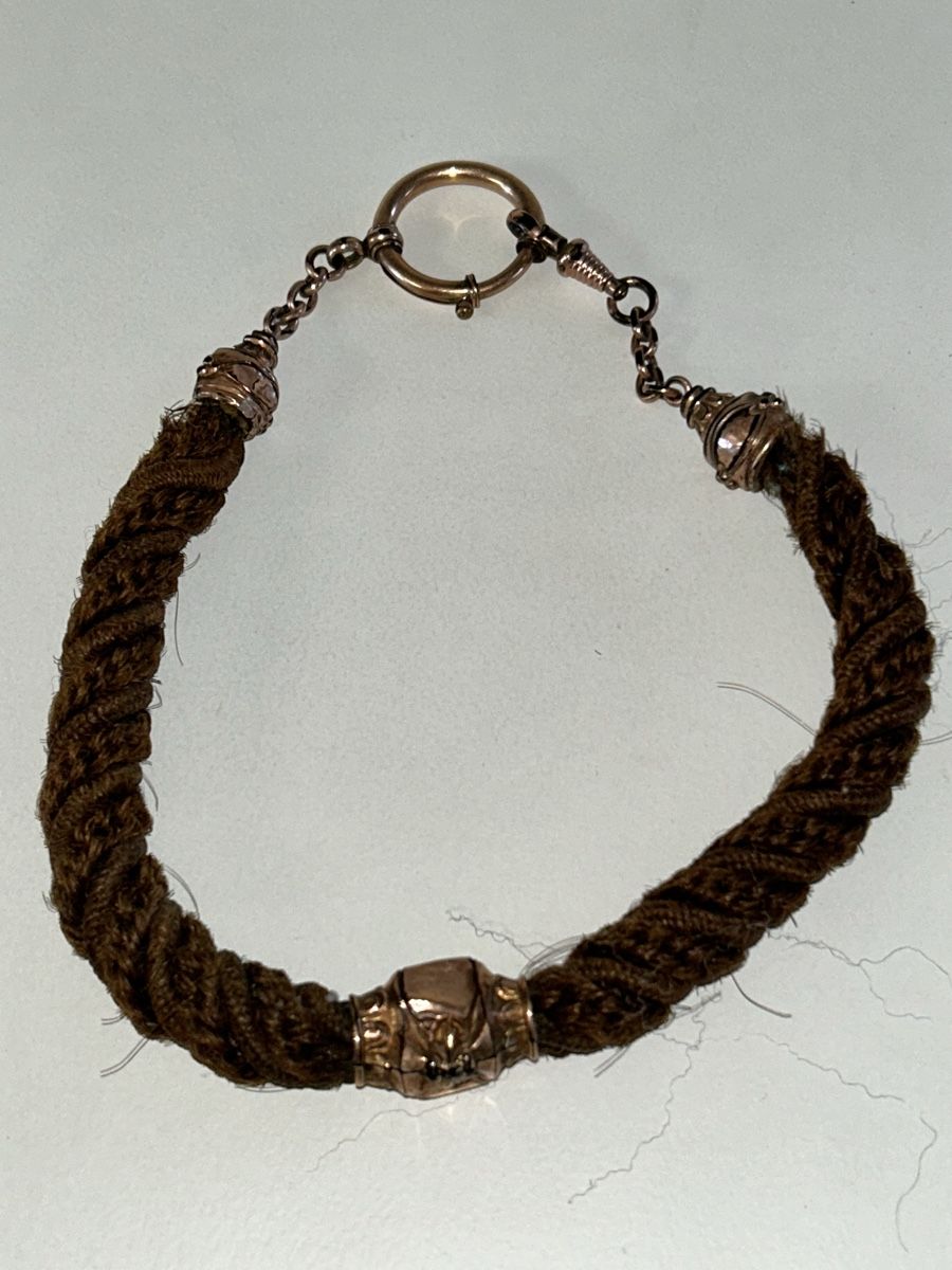 Altri accessori per orologi: Antike Haaruhrenkette – Usato da Düdingen venduto da Reconflo