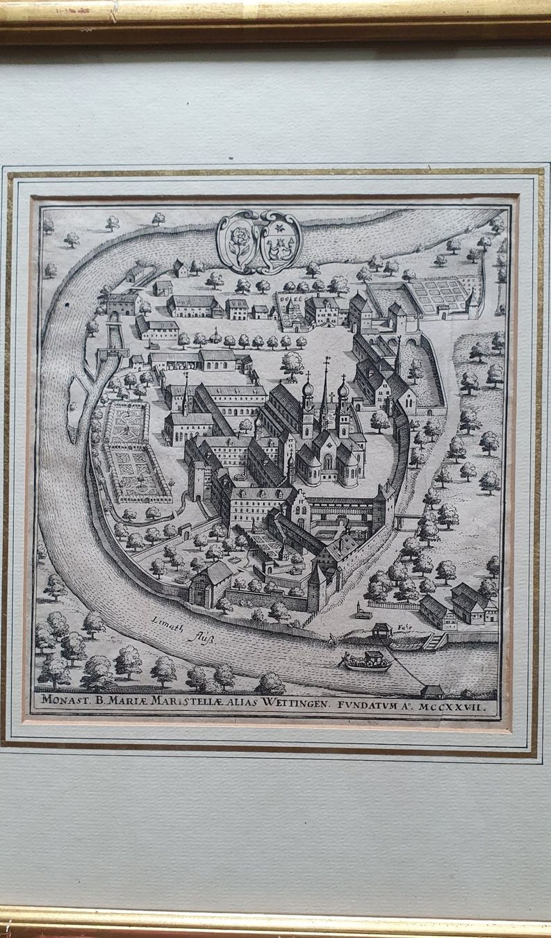 Stiche: Original Kupferstich von M. Merian, Wettingen – Gebraucht aus Kreuzlingen von Rschweiz1 6