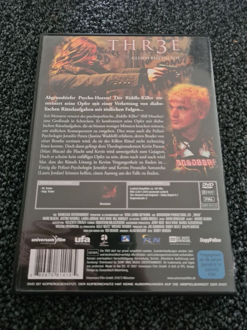 Alle DVDs: THR3E(7721) – Gebraucht aus Ruswil von Ruck.Zuck. 1