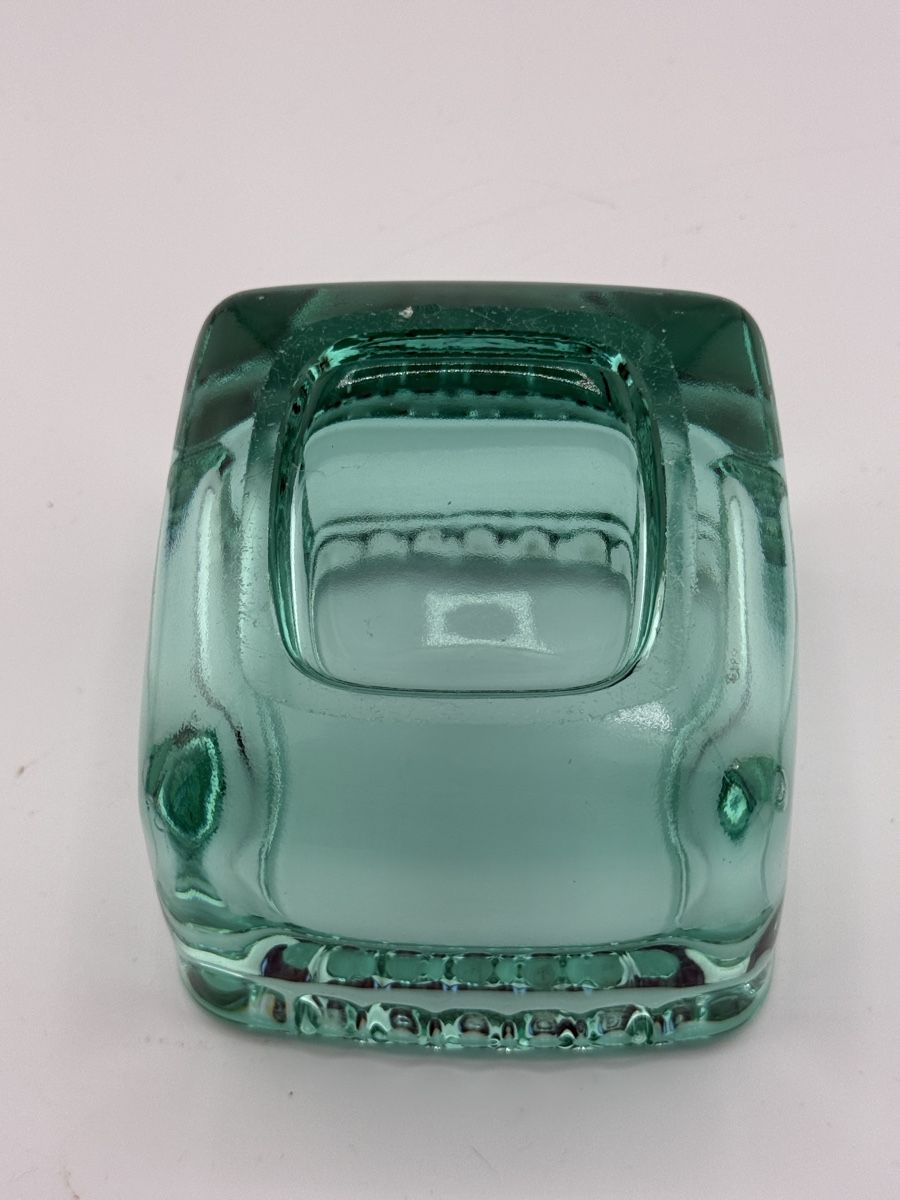 Aschenbecher: Massiver Glas Aschenbecher Vintage – Gebraucht aus Zürich von Geniuss 3