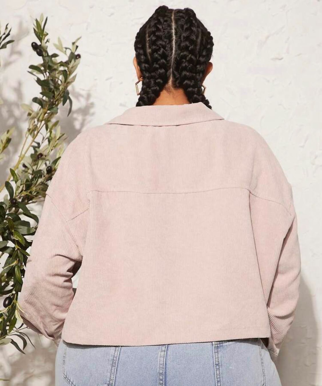 Shein Giacche: Cord Jacke rosa Gr. 56 / 58 / 60 – Usato da Pratteln venduto da a23_j2gs 2