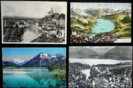4 Ansichtskarten THUN Thunersee