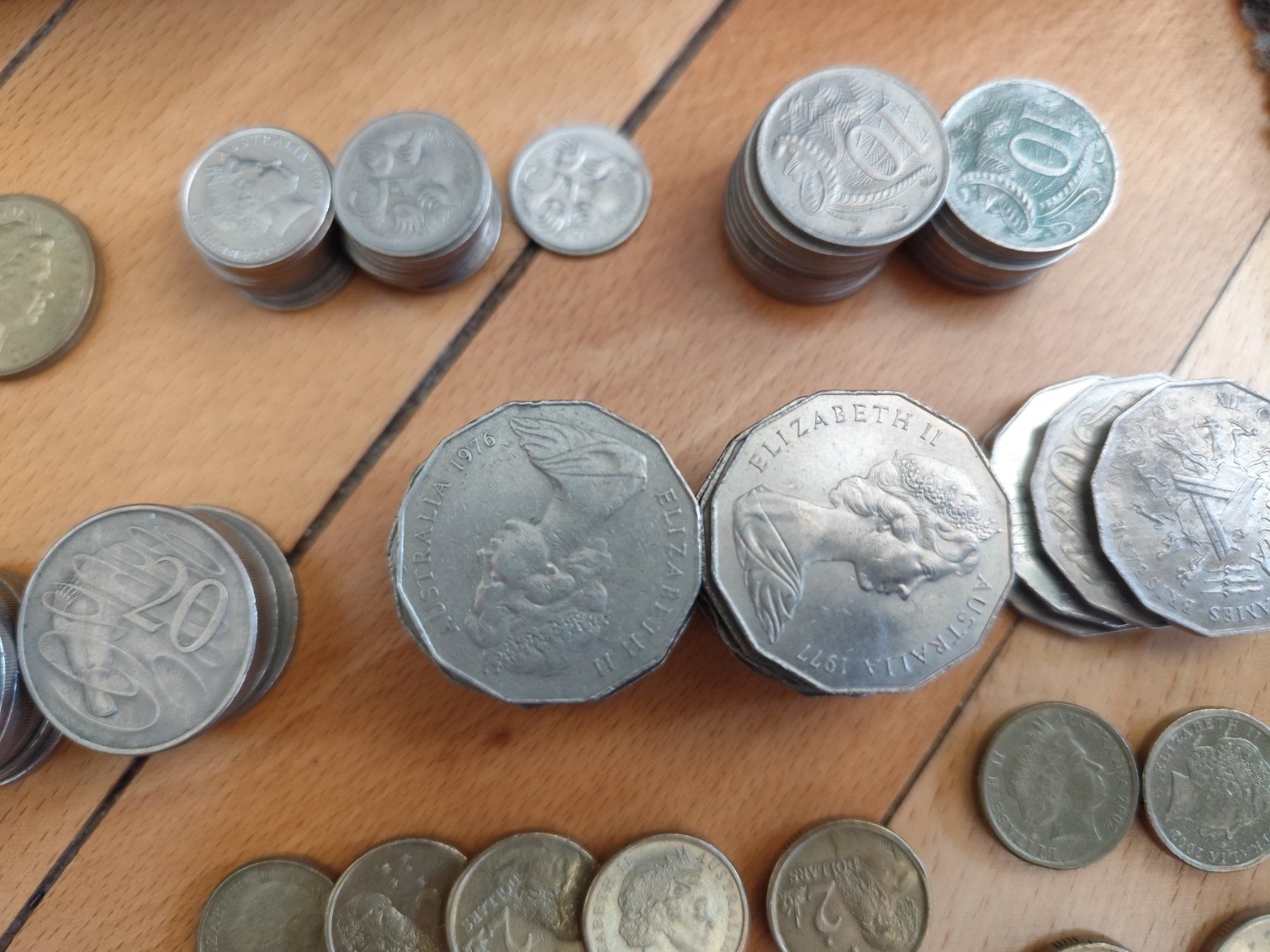 Tutti le monete: => Über 64Austr.$ plus paar Neuseeländ. $ <= – Usato da Bern venduto da b.man_is_back 2