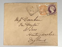 Süd Australien 1890, 6P Briefumschlag nach England,, Top!