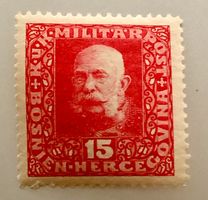 Briefmarke aus Österreich/Bosnien Herzegowina Franz Joseph 