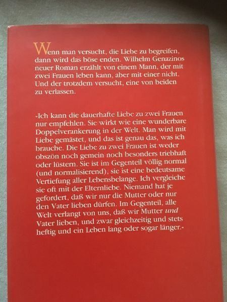 Bücher: Die Liebesblödigkeit Wilhelm Genazino – Gebraucht aus Bergdietikon von book-4-you 1