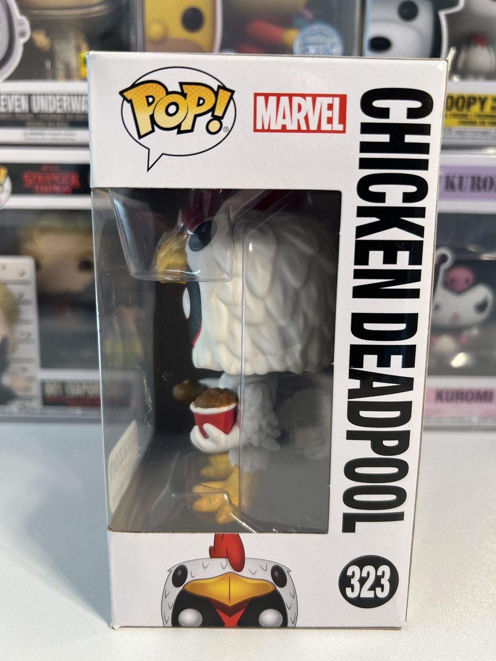 Funko Statuette: Funko POP! Marvel Deadpool Chicken Deadpool Edition Limitée – Nuovo e nell'imballaggio originale da Le Mouret venduto da perfectbijou 3