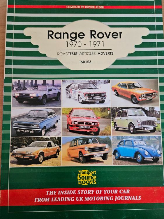 Range Rover 1970 - 71 TSB 153 Roadtests Article 1994 xa (Gebraucht) in ...