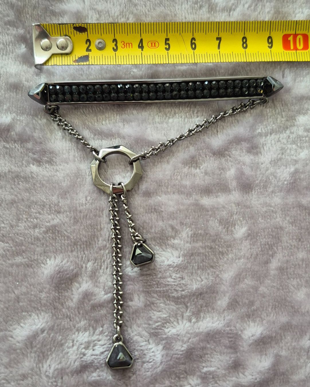 Swarovski Catenine: Halskette + Brosche von Swarovski – Nuovo (secondo la descrizione) da Schaffhausen venduto da Captancemo 5